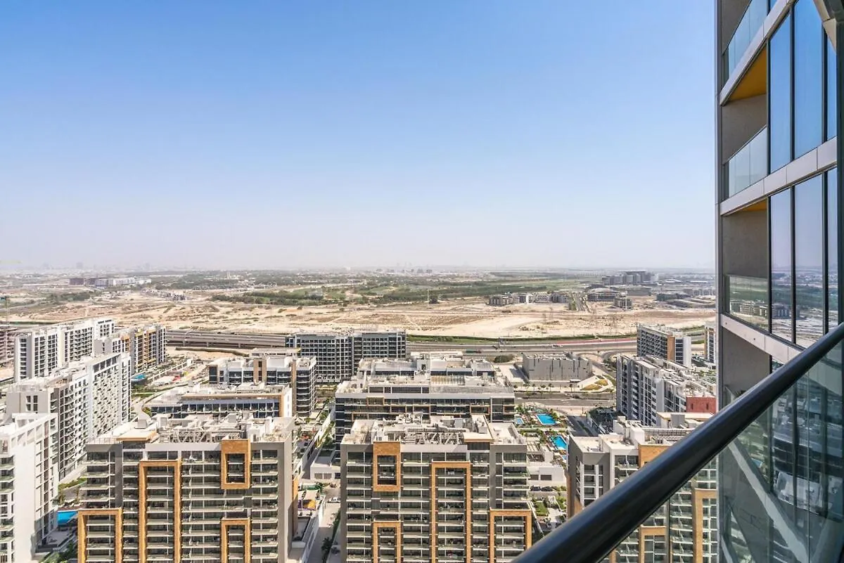 Chic 1Br With Balcony View, Gym, Pool & Kid-Friendly Apartment Dubai United Arab Emirates